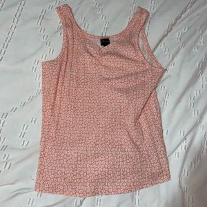 light pink detailed tank top